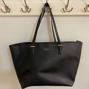 Great Condition Kate Spade Tote bag black leather